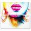 2016 Newest design modern abstract painting acrylic oil mixed drawing canvas art wholesale