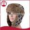 outdoor women winter hat with earflap
