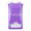 Floating waterproof phone bag with gasbag