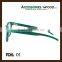 Round Frame Optical Eye Glasses Student Wood Reading Glasses