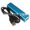 mini rechargeable led light power bank charger with 18650 battery