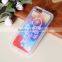 fashional cell phone case for Samsung grand prime with glitter flowing star