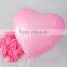 heart shaped wedding decoration solid color balloon