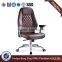Bottom price antique apperence executive leather chair (HX-6004)