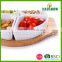 Ceramic food tray with board , snack tray