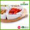 Ceramic food tray with board , snack tray