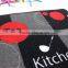 Nylon door mat logo print kitchen mat stock for sale