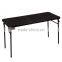Rectangular folding table for study
