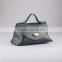 4014-Best selling factory wholesale price removable two pieces split leather ladies bag