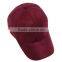 Professional colorful corduroy custom 6 panel baseball cap