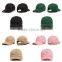 6 panel unstructed baseball cap, metal buckle dad hats with your custom logo