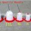 Hot Selling Red+White Chicken Chicks Hen Feeder And Poultry Feeders And Drinkers