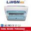 7 way outdoor use power distribution board with light and radium