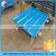 Coloured corrugated steel roofing sheet