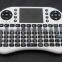 2016 factory direct selling!!! Rii Mini i8 2.4G Touchpad Mini Wireless Keyboard For Android TV Box