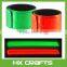 High-Viz Kids Reflective Slap Snap Bands Fluorescent Safety Straps