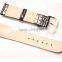 Jranter fantastic design genuine crocodile leather watch strap with beautiful color