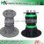 plastic pedestal---support system for grating panel