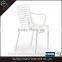 Cheap Plastic Dining Chairs With Armrest Modern