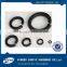 Metal different spring washers and flat washers