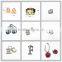 Nickel Plating Metal Garment Accessories And Zipper Sliders
