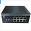 Full Gigabit Fiber Optic Ethernet switch, 4GSFP+8GE network switch for ITS i712A