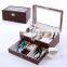 Chinese factories wholesale custom high-grade PU leather watch box, drawer jewelry box