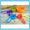 2016 New Plastic Measuring Spoon ,Colourful Adjustable Measuring Spoon Set ,Coffee Measuring Spoon