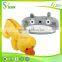 Plush Pencil Bag with Dairy Cow Chain Decoration