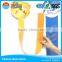 0.5mm PP plastic hang display clip strips with 6/12 clips hook