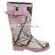 Camo Ladies Fashion Rubber Boots