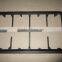 Enamel cast iron pan support, cast iron grid, gas cooker pan support