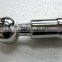 sanitary stainless steel thread rotary cleaning ball