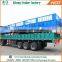 China hot sale 3 axle flatbed highway cargo trailer side wall utility 6x4 sinotruk tractor truck