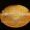 Gold plated gift item beautiful home decoration gold plated bowl