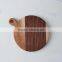 Round Walnut and Sycamore Board cutting board serving board