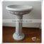 Beautiful resin antique round patio bird feeders with stand