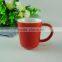 Stocked 80ml Colorful Glazed Ceramic Coffee Mug/cup , Cheap Ceramic Beer Mug With Special Handle Standard for Daily Use