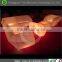 Best sell led illuminated nightclub decoration sofa chairs