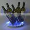 Plastic led Wine ice bucket 6L