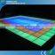 2015 interactive dance floor waterproof portable led dance floor