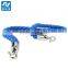 Hanging velvet Rope with silver hook For Barriers at hotel