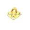 Door Hardware Padlock Clasp Hasp and Staple 2", Regular Hasps and Staple