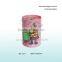 Beautiful printing metal round coin tin can coin bank