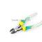 Three colors side cutter for copper wire for with drop forged treatment