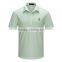 Brand custom short sleeve golf apparel for men