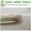 Green color bamboo skewers
