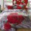 Competitive price digital printed chinese cheap bedspreads,choice hotels satin bedding