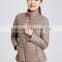 Fashion customized ladies duck down jacket for winter