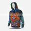 Custom fleece pullover hooded mens sweatshirt